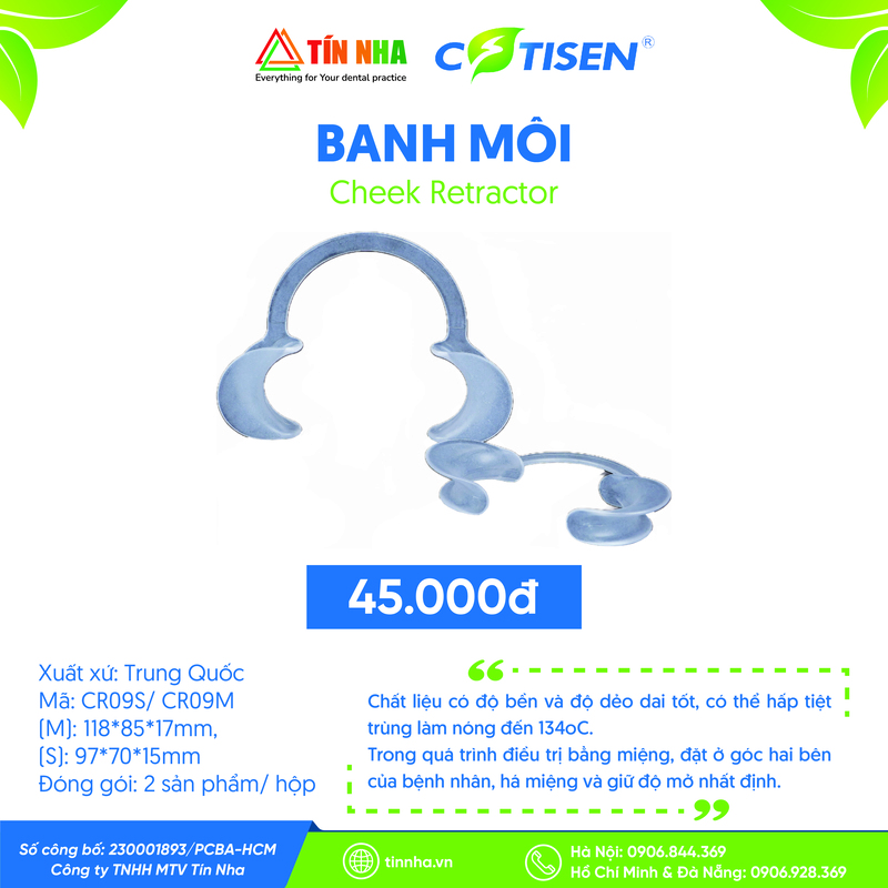 Banh Môi (Cheek Retractor)