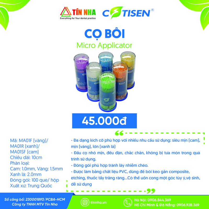 Cọ Bôi (Micro Applicator)
