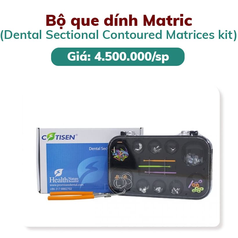 Bộ Kit Matric (Dental Sectional Contoured Matrices kit)