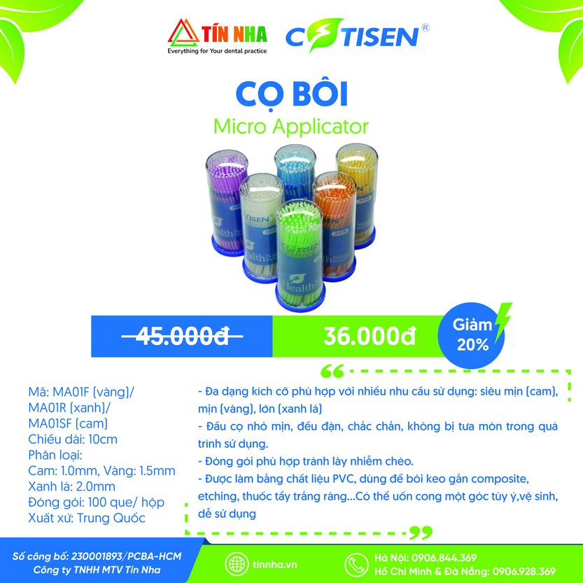 Cọ Bôi (Micro Applicator)