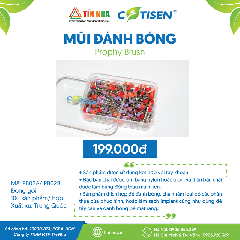 Mũi Đánh Bóng (Prophy Brush)