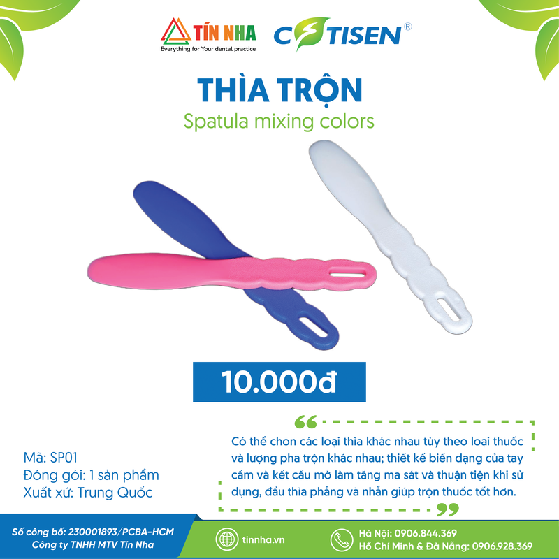Thìa Trộn (Spatula Mixing Colors)