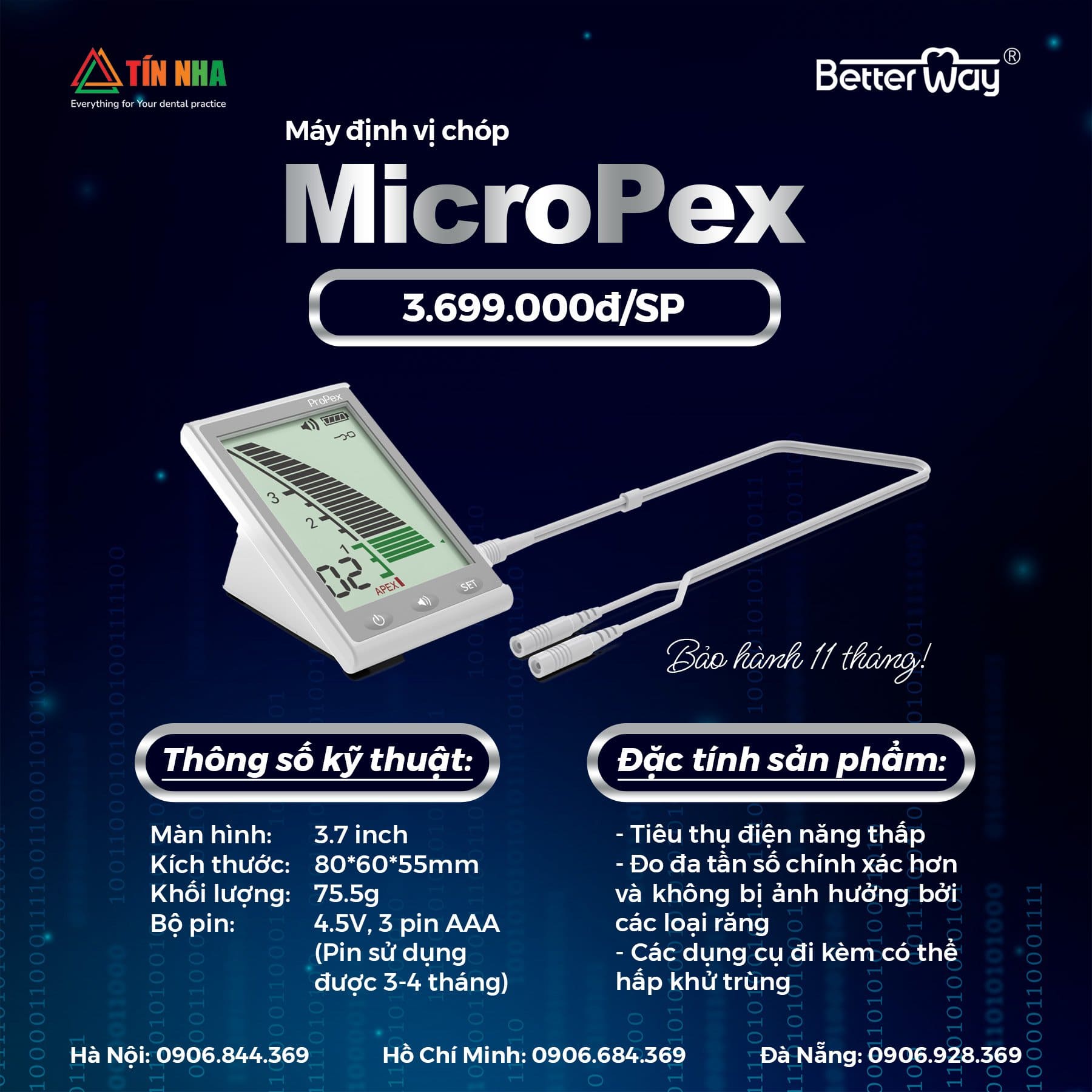 Máy Định vị Chóp MicroPex