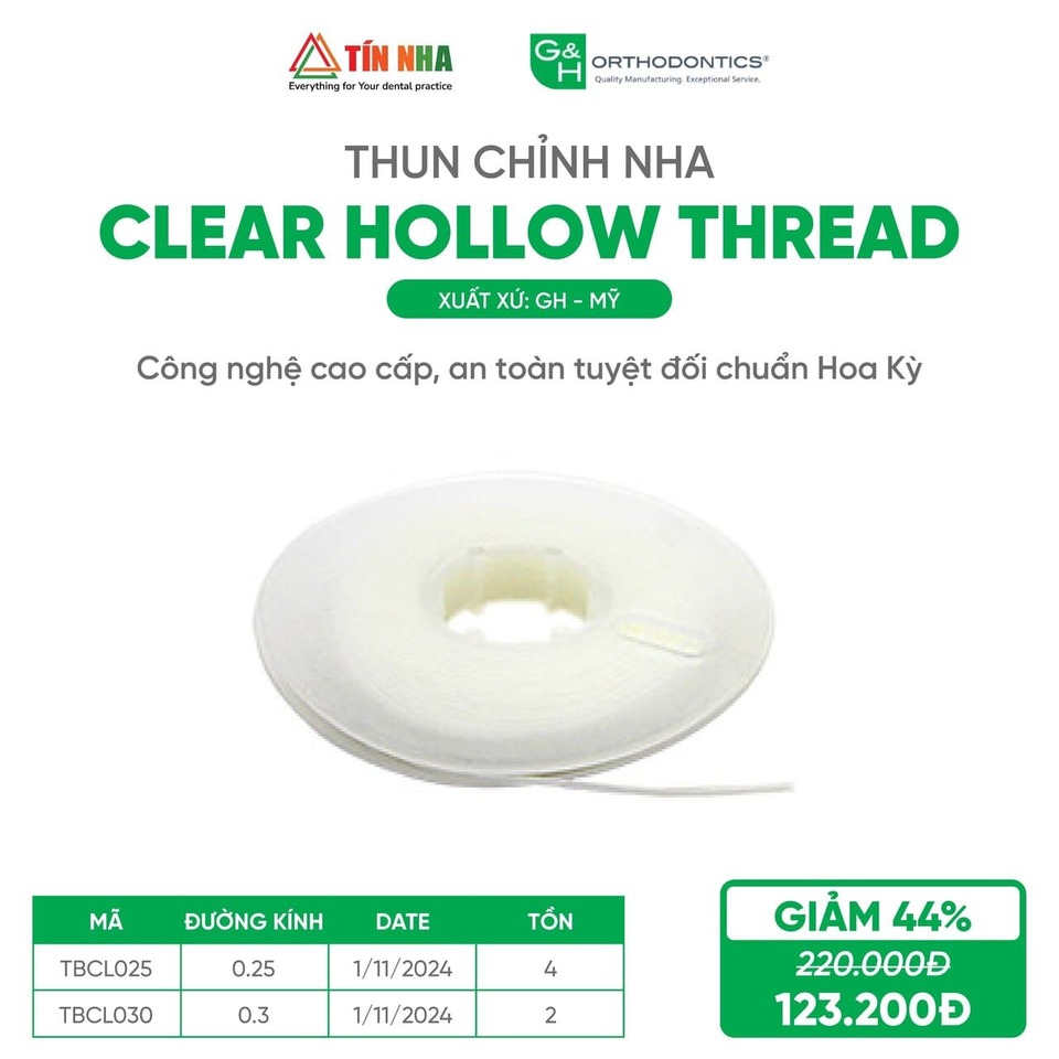 Thun Grey Hollow Thread