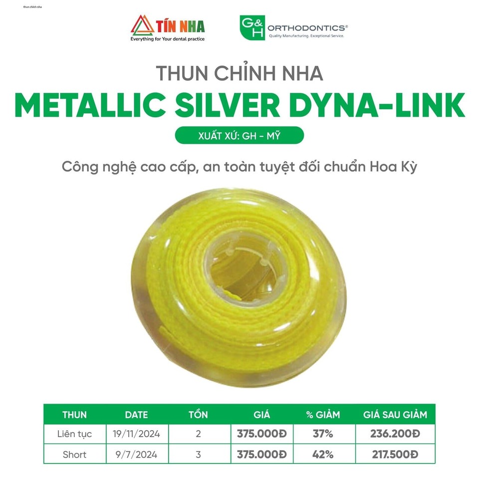 Thun  Metalic Silver Dyna-Link