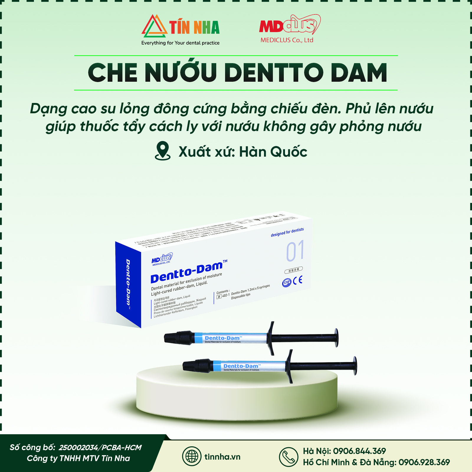 Che Nướu Dentto Dam