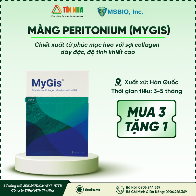 Màng Collagen Peritonium (Mygis)