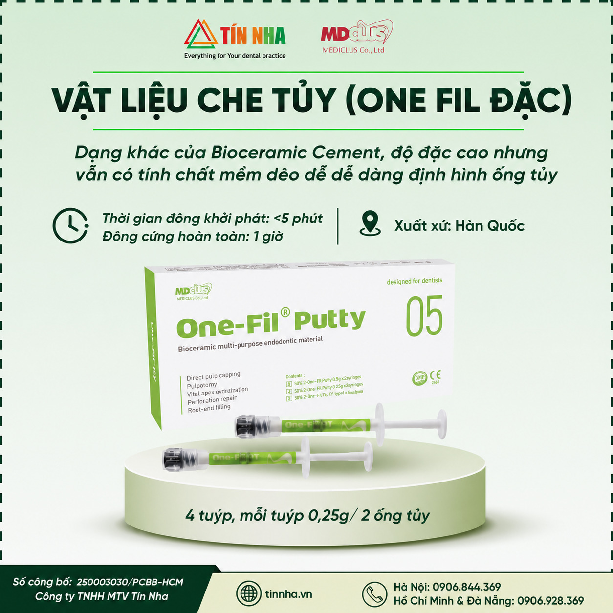 VẬT LIỆU CHE TỦY ONE FIL