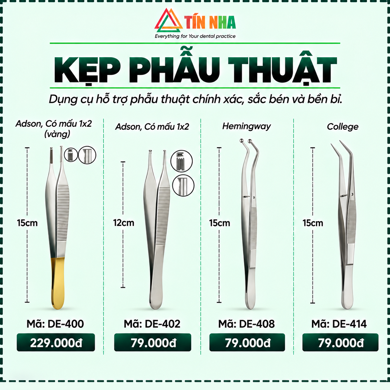 KẸP PHẪU THUẬT