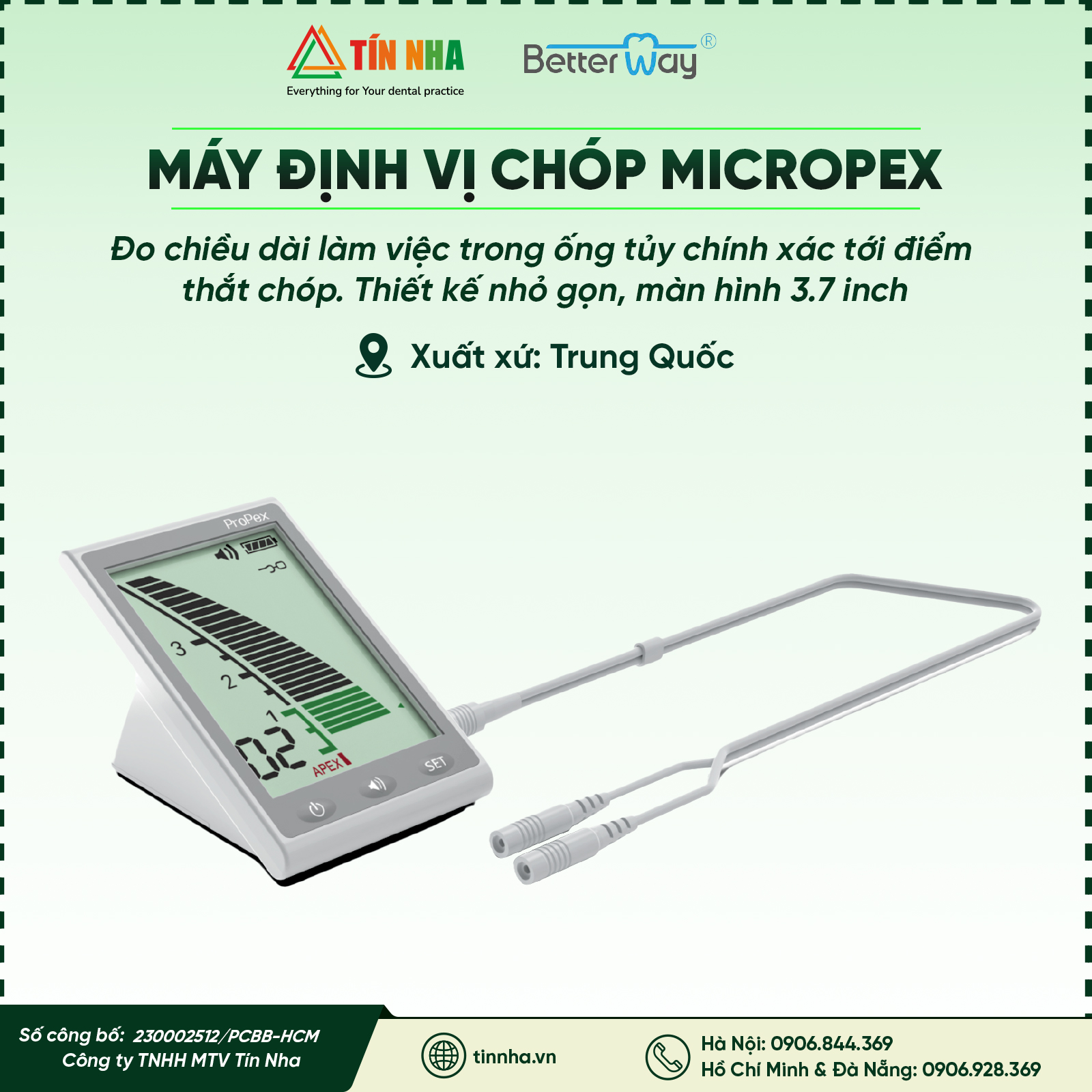 MÁY ĐỊNH VỊ CHÓP MICROPEX