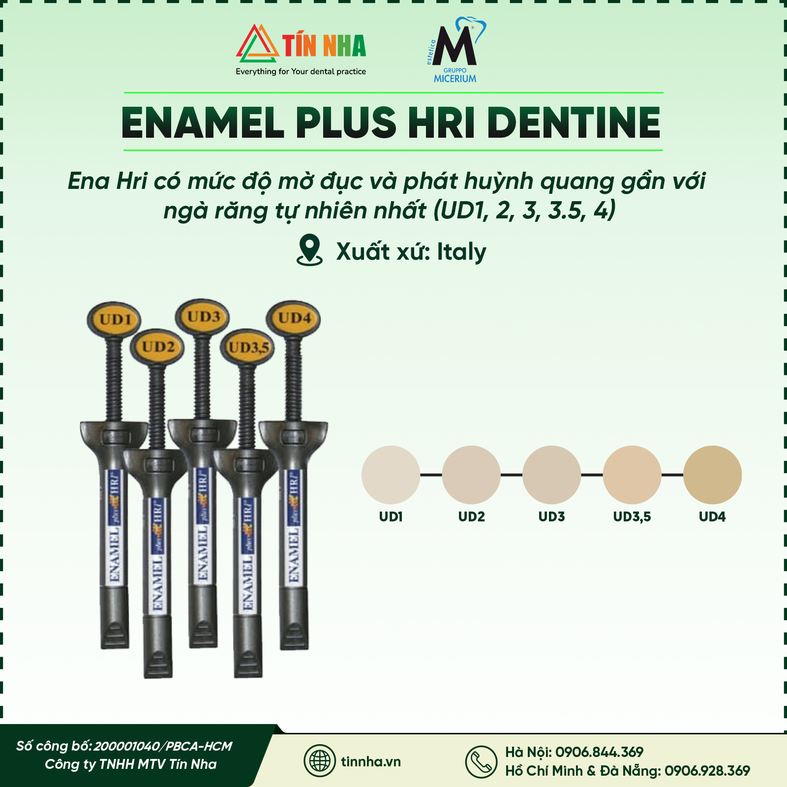 ENAMEL PLUS HRI DENTINE
