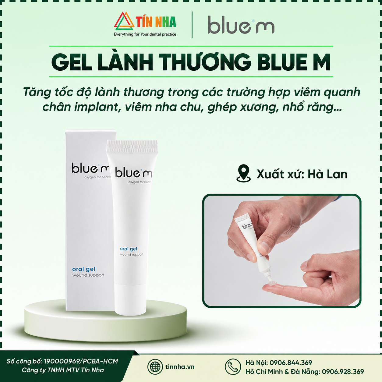 GEL LÀNH THƯƠNG BLUEM