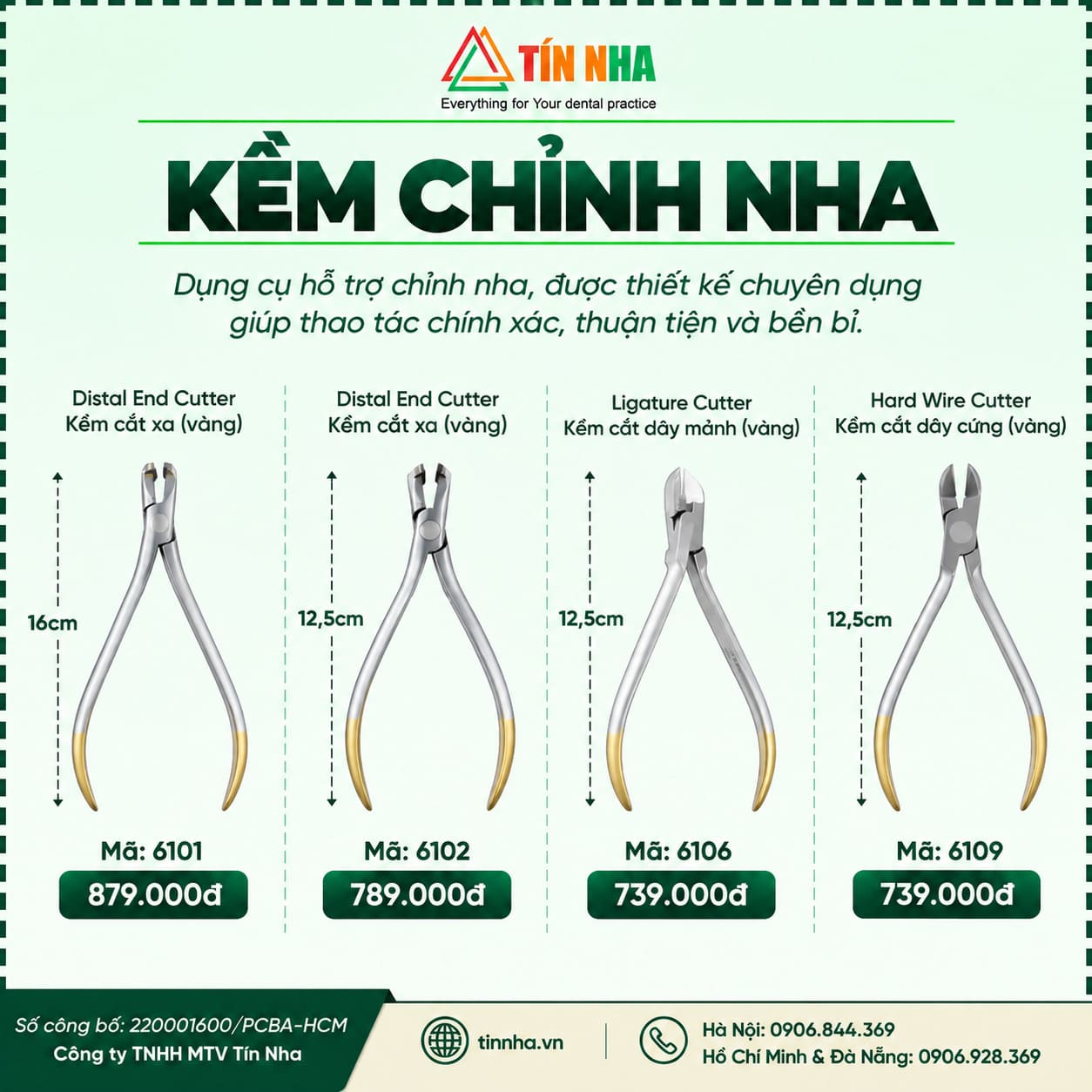 KỀM CHỈNH NHA